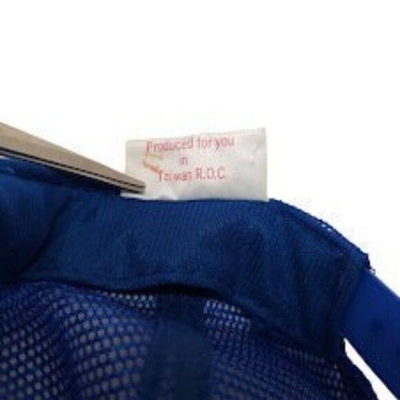 Vintage AGM-88A Harm Missile Trucker Hat Mens One Size Blue 80s Snapback Cap - Picture 8 of 8